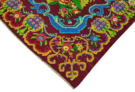 vine multicolor moldovan kilim rug