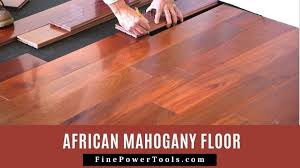 african gany flooring vs genuine