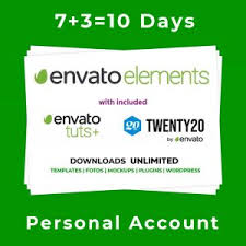 envato elements 1 month subscription