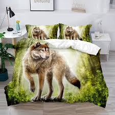 wolf duvet cover set quilt bedding sets