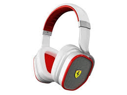 Scuderia ferrari in ear headphones. Ferrari By Logic3 R300w Active Noise Canceling Scuderia Collection Headphones White Newegg Com