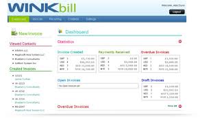 Winkbill Com Simple Yet Powerful Invoicing Web Based