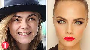 photos of supermodels without makeup