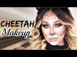 cheetah makeup halloween tutorial