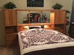 This living room furniture style offers versatile modular design, a plus if you enjoy rearranging your decor. King Oak Headboard Blackhawk Furniture For Sale In Little Elm Tx Offerup