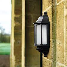 Asd Led Half Lantern Outdoor Wall Light