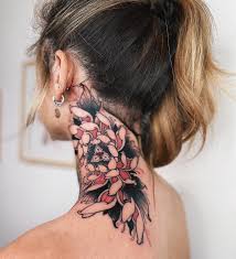 31 amazing neck tattoo ideas for women