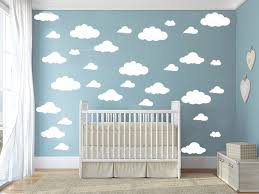 Clouds Removable Wall Stickers For