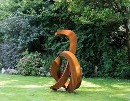 Corten Garden Sculpture Art Metal