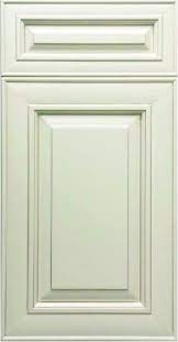 Koville Antique White Glass Door