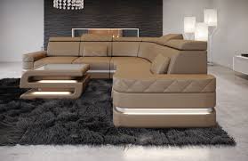 modern sectional leather sofa