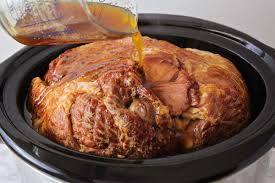 Crockpot spiral ham is the perfect mix of sweet & salty! Honey Glazed Ham Made In The Crock Pot Lil Luna