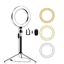 2020 Upgrade Led Ring Light 8 With Selfie Stick For Youtube Video And Makeup Mini Desktop Camera Light Stand Cell Phone Holder From Promic 19 47 Dhgate Com