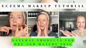 eczema makeup tutorial dry skin over