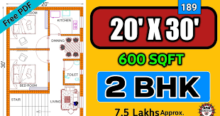 30 House Plan 2bhk