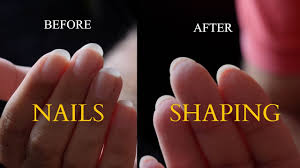 how to shape nails for clical guitar