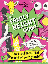 My Family Height Chart Lonely Planet Kids