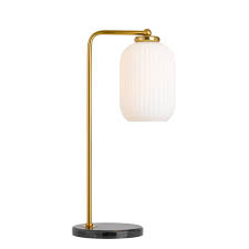 Lark Metal Glass Table Lamp