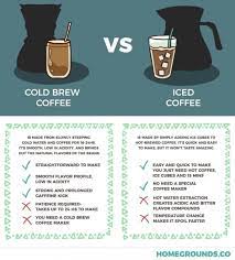 cold brew vs iced coffee what s the