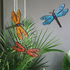 Metal Dragonfly Wall Decor Outdoor