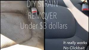 diy stain remover for car or home