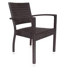 Ascot Classic Rattan Stacking Arm Chair