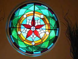 Round Stained Glass Window Story