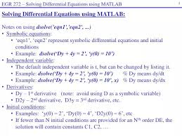 Ppt Solving Diffeial Equations
