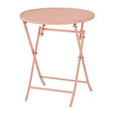 Stylewell Bistro Table Peony Pink Round