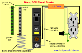 The breaker box is dangerous. Circuit Breaker Wiring Diagrams Do It Yourself Help Com