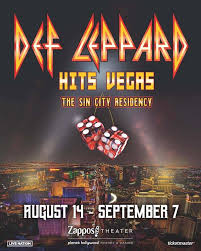 Def Leppard Planet Hollywood Las Vegas Various Dates