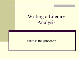    Literary Analysis Examples  Sampels