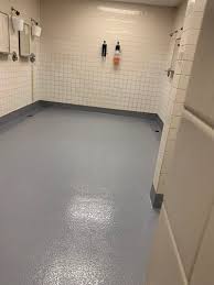 waterproofing employee locker room