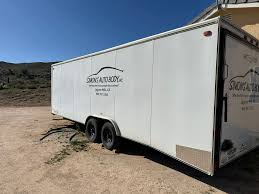 24ft enclosed carson racer trailer for