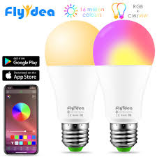 New Wireless Bluetooth Smart Bulb Led 10w Rgb Magic Lamp E27 Color Change Light Bulb Smart Home Lighting Dimmable Ios Android Led Bulbs Tubes Aliexpress