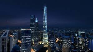 shanghai tower getting finished