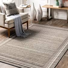 nuloom rena modern thin striped gray 5