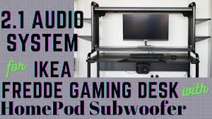 2 1 audio system for ikea fredde gaming