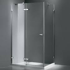 square hinge door shower enclosure 8mm