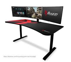 When deciding which size monitor to buy, you'll want to consider the amount of room you have on your gaming desk and what resolution quality you'll need depending on how close your gaming chair will be to the screen. Start Arozzi Europe
