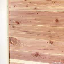 Diy Cedar Plank Feature Wall And A