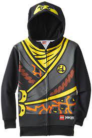 Lego Ninjago Cole Black Boys Costume Hoodie Sweatshirt - Walmart.com