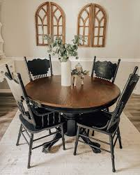 35 dramatic black wood dining chairs