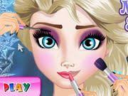 elsa makeup game