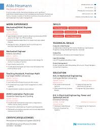 Engineering Resume 2019 Example Full Guide