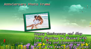 anniversary photo frame 1 2 2 free