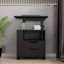 nightstand end table with swivel top
