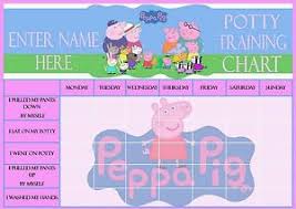 Peppa Pig Potty Training Charts Toddler Bed Pictures