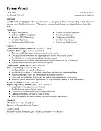 Best Client Server Technician Cover Letter Examples Livecareer