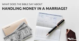 It's about time we talked about these important topics: What Does The Bible Say About Handling Money In A Marriage Gotquestions Org